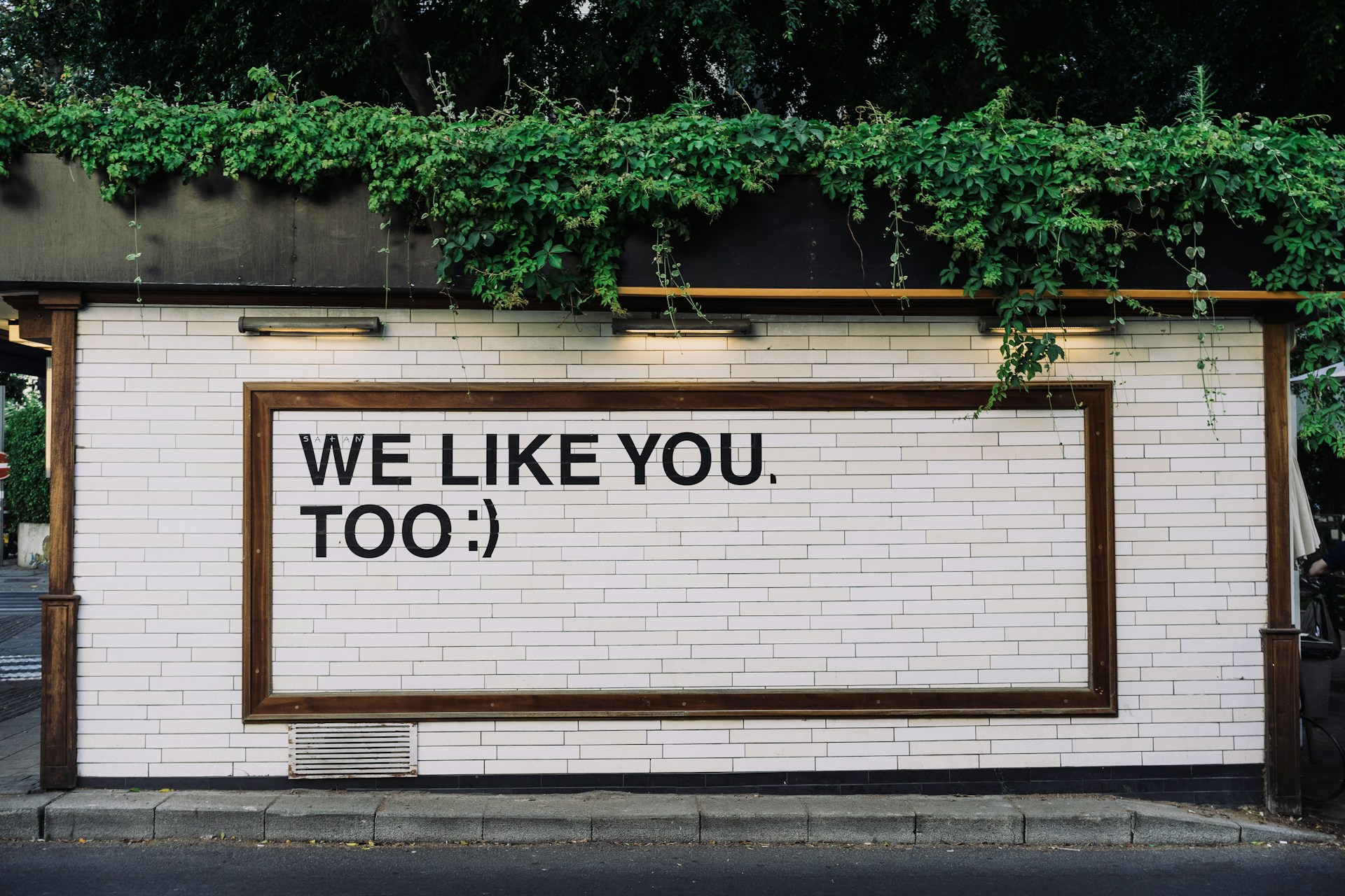 We Like You Too :) Adam Jang. Free to use under the Unsplash License